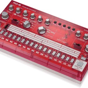 Behringer RD-6-SB Analog Drum Machine - Red Translucent