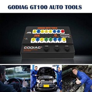 GODIAG Breakout Box -OBD2 Protocol Detector Car Test Box for OBDII Protocol Communication Detection/ECU Tool Maintenance/Diagnosis/Programming/Coding