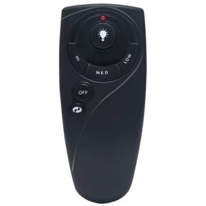 new uc7083t replacement remote control fit for hampton bay ceiling fan wire - less lights control with wall holder