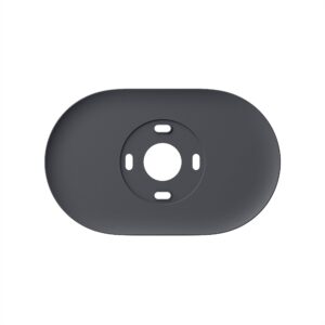 google nest thermostat trim kit - made for the nest thermostat - programmable wifi thermostat accessory - charcoal