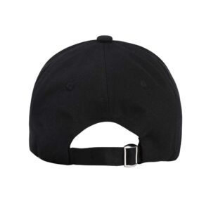 Space Force Hat Unisex Cotton Baseball Hats for Men and Women（ Black ）