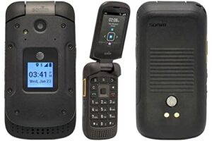 sonim xp3 4g lte 8gb rugged flip phone at&t gsm unlocked (black)