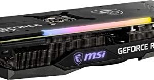 MSI Gaming GeForce RTX 3080 10GB GDRR6X 320-Bit HDMI/DP Nvlink Tri-Frozr 2 Ampere Architecture OC Graphics Card (RTX 3080 GAMING X TRIO 10G)