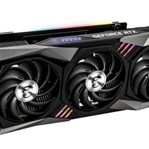 MSI Gaming GeForce RTX 3080 10GB GDRR6X 320-Bit HDMI/DP Nvlink Tri-Frozr 2 Ampere Architecture OC Graphics Card (RTX 3080 GAMING X TRIO 10G)