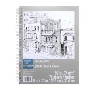 necessities sketching pad by artist’s loft, | size 9" x 12"