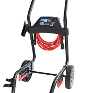 AR Blue Clean BC2N1HSS Electric Pressure Washer-2300 PSI, 1.7 GPM, 13 Amps Quick Connect Accessories, 2 in 1 Detachable Cart, On Board Storage, Portable Pressure Washer, High Pressure, Car, Patio