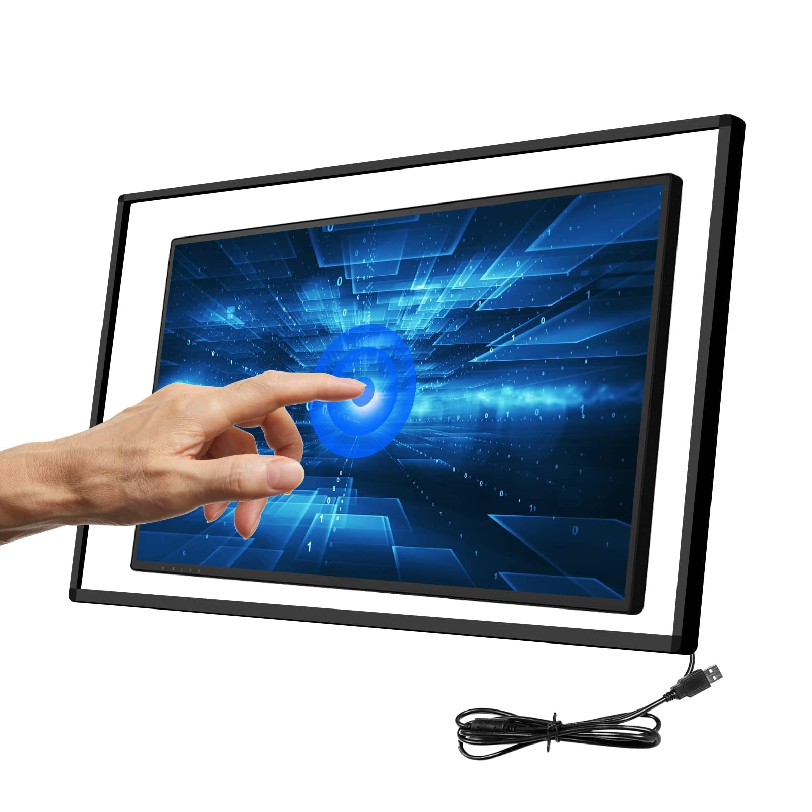 SpecialTouch 43 Inch 20 Points Multi-Touch Infrared Touch Frame - IR Touch Screen Panel - 43 Inches Infrared Touch Overlay - USB Interface - HID Compatible