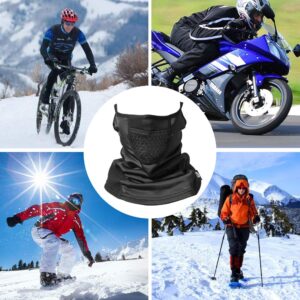 ROCKBROS Winter Neck Gaiter Warmer with Ear Loops Cold Weather