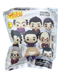 seinfeld 3d foam bag clip in blind bag (single)