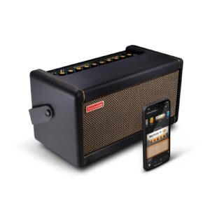positive grid spark 40-watt combo practice guitar amplifier electric bass and acoustic guitar amp with spark mobile app