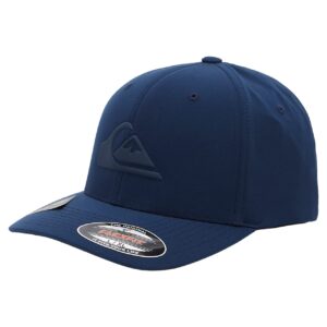 Quiksilver mens Amped Up Baseball Cap, Navy Blazer, Small-Medium US