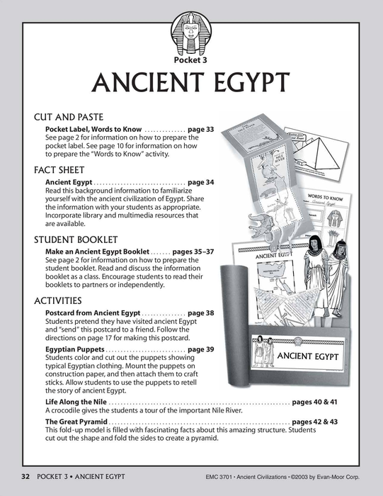 Pocket 03 Ancient Egypt (Ancient Civilizations)