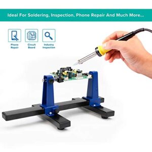 AmScope - Adjustable Circuit Board Holder and Clamping Kit, PCB Holder Frame - Multipack - 10 Pieces