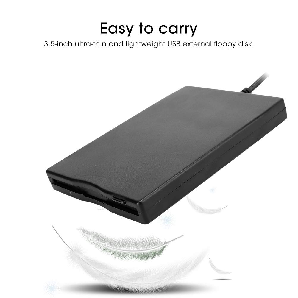 Redxiao 【𝐁𝐥𝐚𝐜𝐤 𝐅𝐫𝐢𝐝𝐚𝒚 𝐋𝐨𝒘𝐞𝐬𝐭 𝐏𝐫𝐢𝐜𝐞】 Card Reader, Removable External Disk, Floppy Drive, 3.5 inch Laptop for Desktop