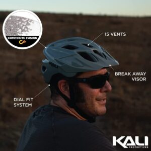 Kali Protectives Chakra Solo Helmet, Solid Pastel, S/M (2212)