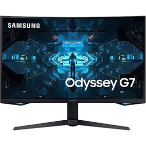 samsung 27-inch odyssey g7 - qhd 1000r curved gaming monitor (renewed)