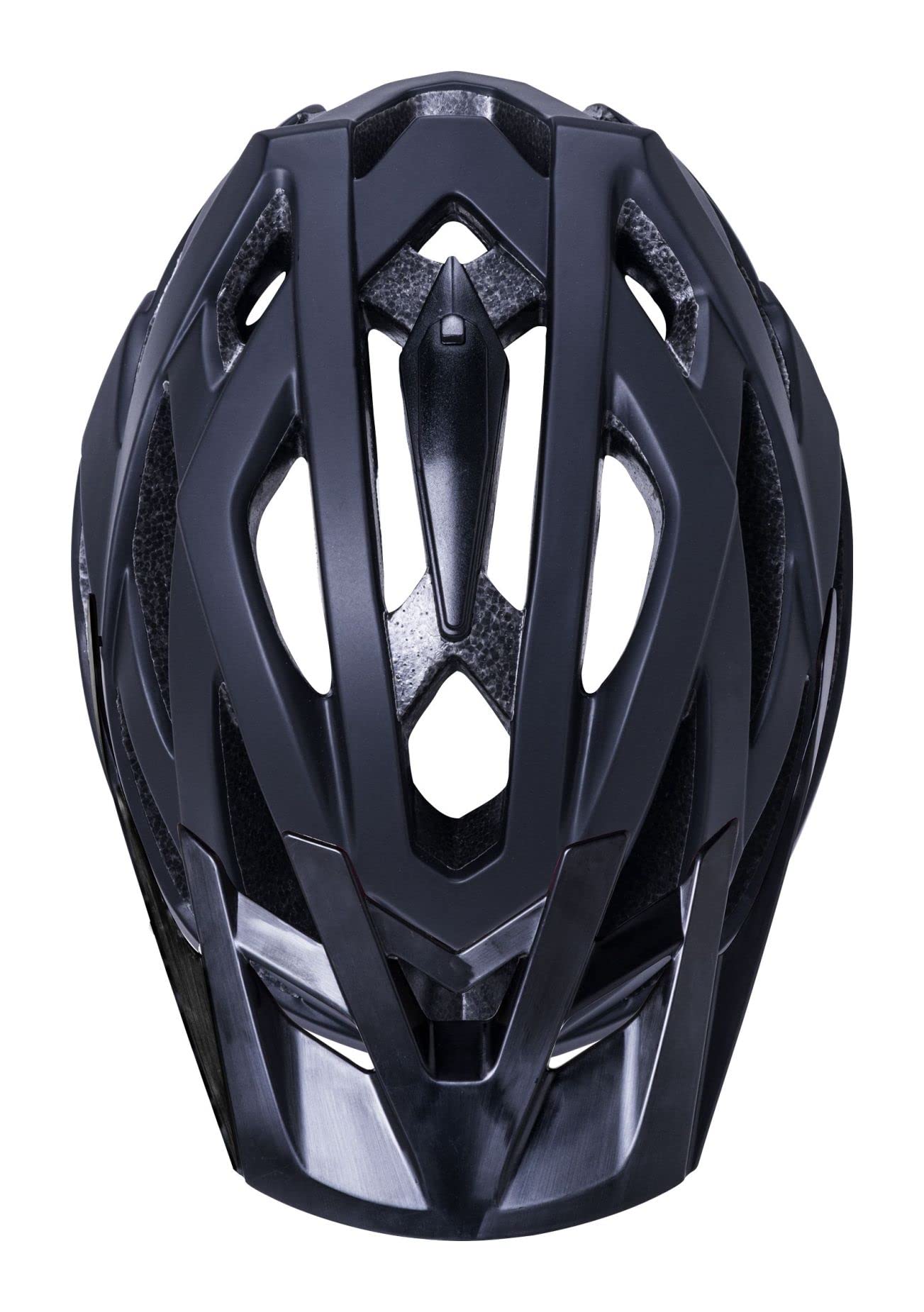 Kali Protectives Lunati Cycling Helmet, Solid Matte Black/Black, S/M