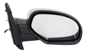garage-pro mirror compatible with 2007-2013 chevrolet silverado 1500, fits 2007-2014 gmc yukon, fits 2007-2013 chevrolet avalanche passenger side, heated, power glass