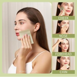 Teenitor 800 Counts Natural Green Tea Oil Control Film, Oil Absorbing Sheets for Oily Skin Care, Blotting Paper