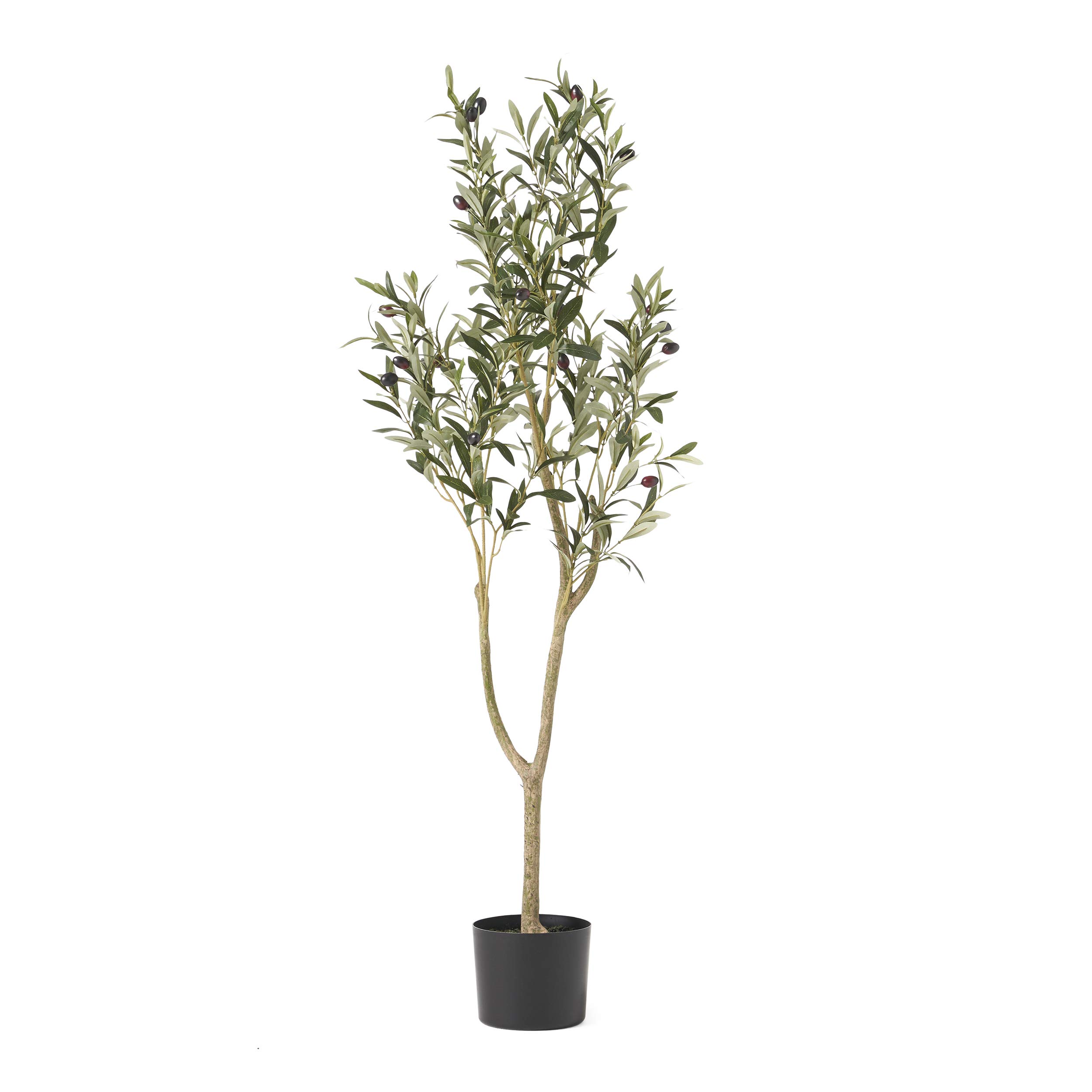 Christopher Knight Home 313745 Artificial Olive Tree, 4' x 1.5', Green