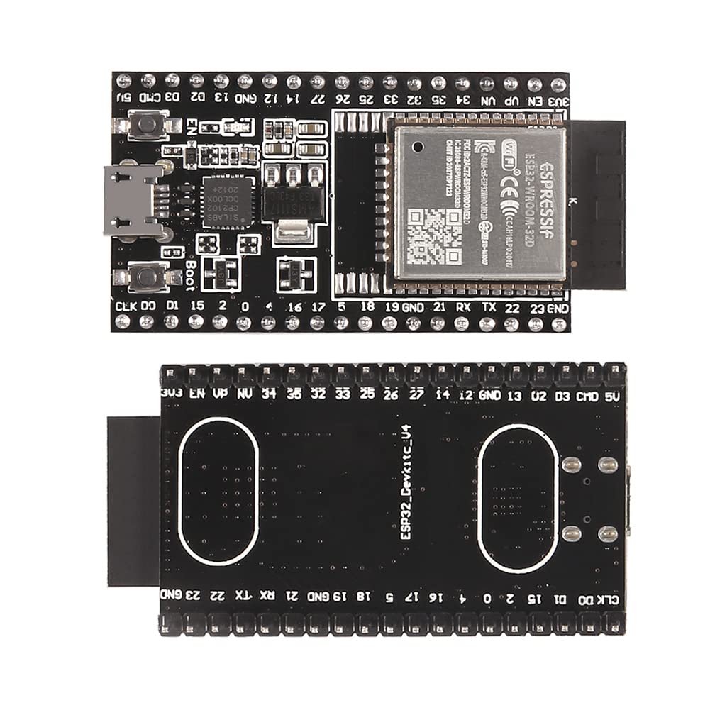 AITRIP 3pcs for ESP32-DevKitC core Board ESP32 Development Board ESP32-WROOM-32D Compatible with Arduino IDE