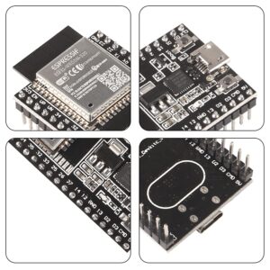 AITRIP 3pcs for ESP32-DevKitC core Board ESP32 Development Board ESP32-WROOM-32D Compatible with Arduino IDE