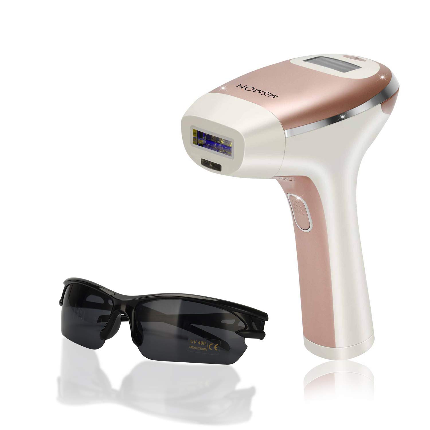 Laser Hair Removal for Woman and Men, Permanent Hair Removal 300,000 Flashes Home Use Hair Remover Device for Bikini, Face, Legs, Arms, Armpits