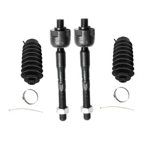 Detroit Axle - 14pc Front End Suspension Kit for 2010-2012 Ford Fusion Mercury Milan, 2011-2012 Lincoln MKZ, 6 Control Arms w/Ball Joints 2 Sway Bars 4 Tie Rods 2 Boots Replacement