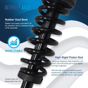 Detroit Axle - Front End 16pc Suspension Kit for 2005-2008 Ford F-150 Lincoln Mark LT, Upper Control Arms Lower Ball Joints Struts Tie Rods Sway Bars Rear Shock Absorbers Boots 2006 2007 Replacement