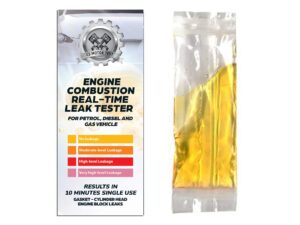 cs motor test, cs engine combustion real-time leak tester - cylinder head gasket co2 head tester - test while driving - petrol diesel gas - engine under load head gasket test kit- 2 pcs in a box