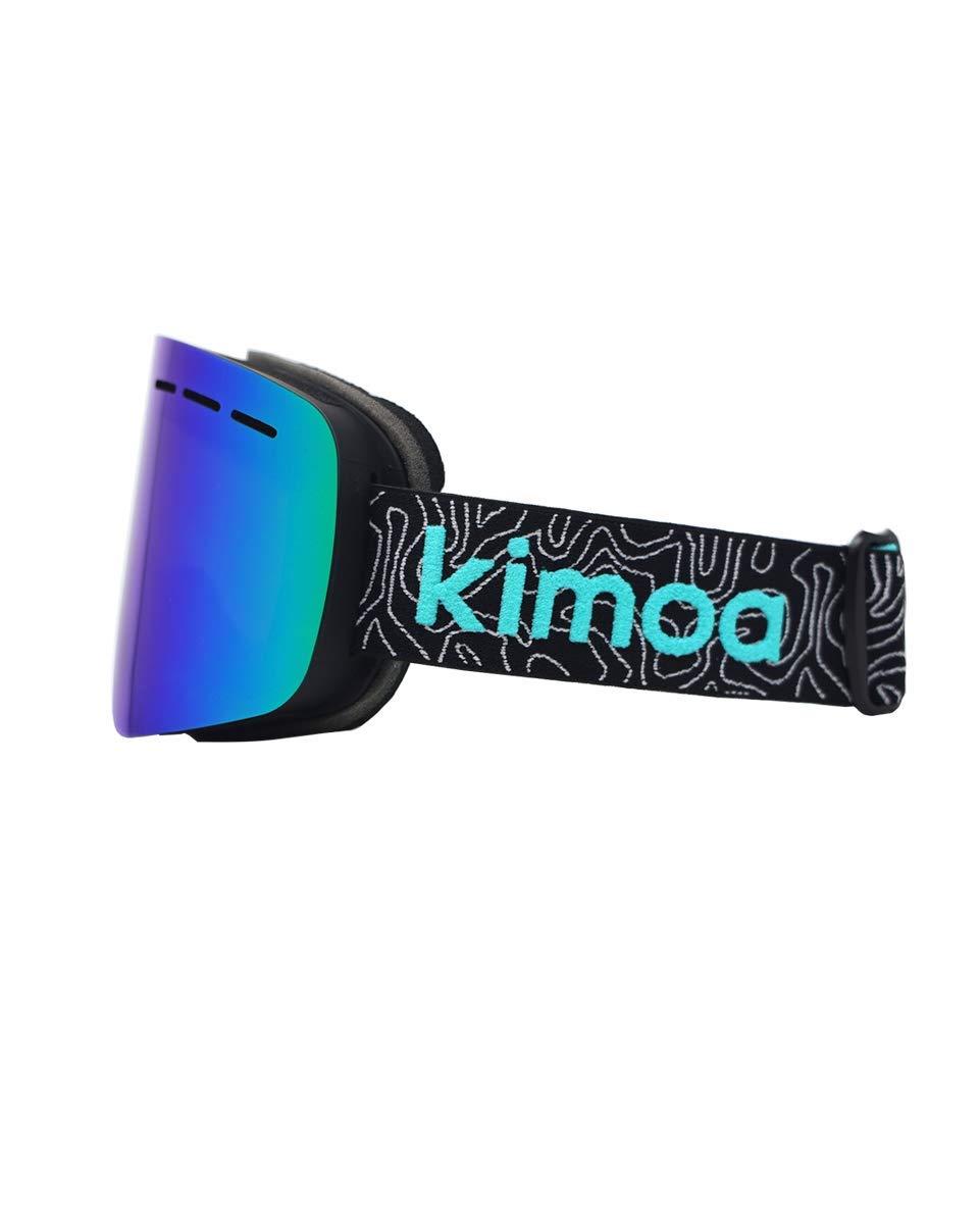 Kimoa - Ski Goggles Lab Gris, Adultos Unisex, Estandár