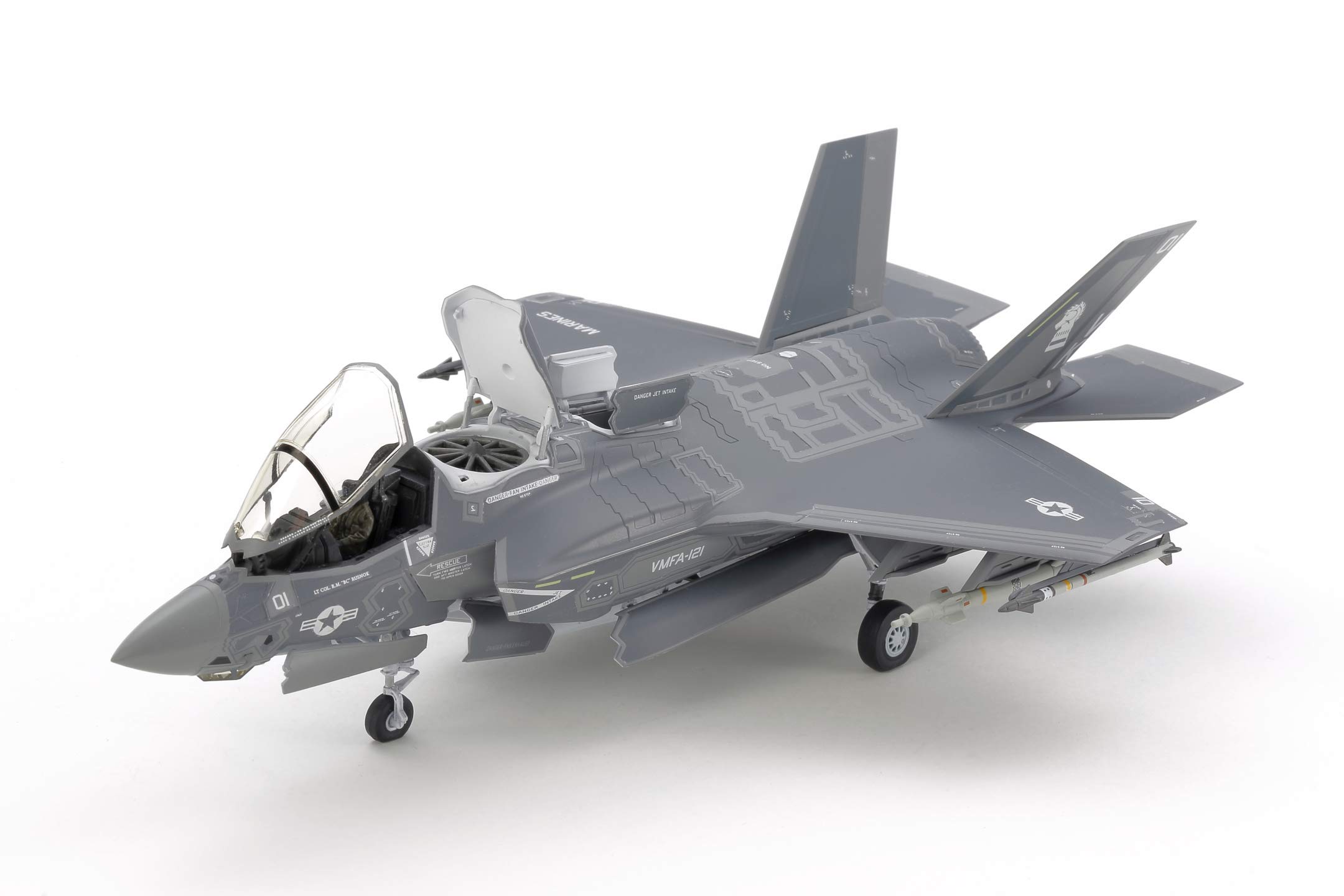 Tamiya 60791-000 F-35B Lightning II, Model Making, Crafts, Hobby, Adhesive, Plastic Kit, Gray