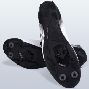 NAACOO Bike Cleats Compatible with Shimano SPD SM-SH51 - Spin Peloton Indoor Cycling Clips & Mountain MTB Bicycle Cleat Set -4° Degree Float (SH51 A)