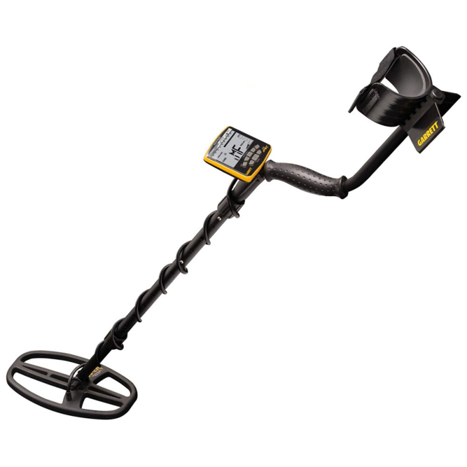 Garrett ACE Apex Metal Detector with 6x11" DD Multi-Flex Viper Search Coil, 20kHz