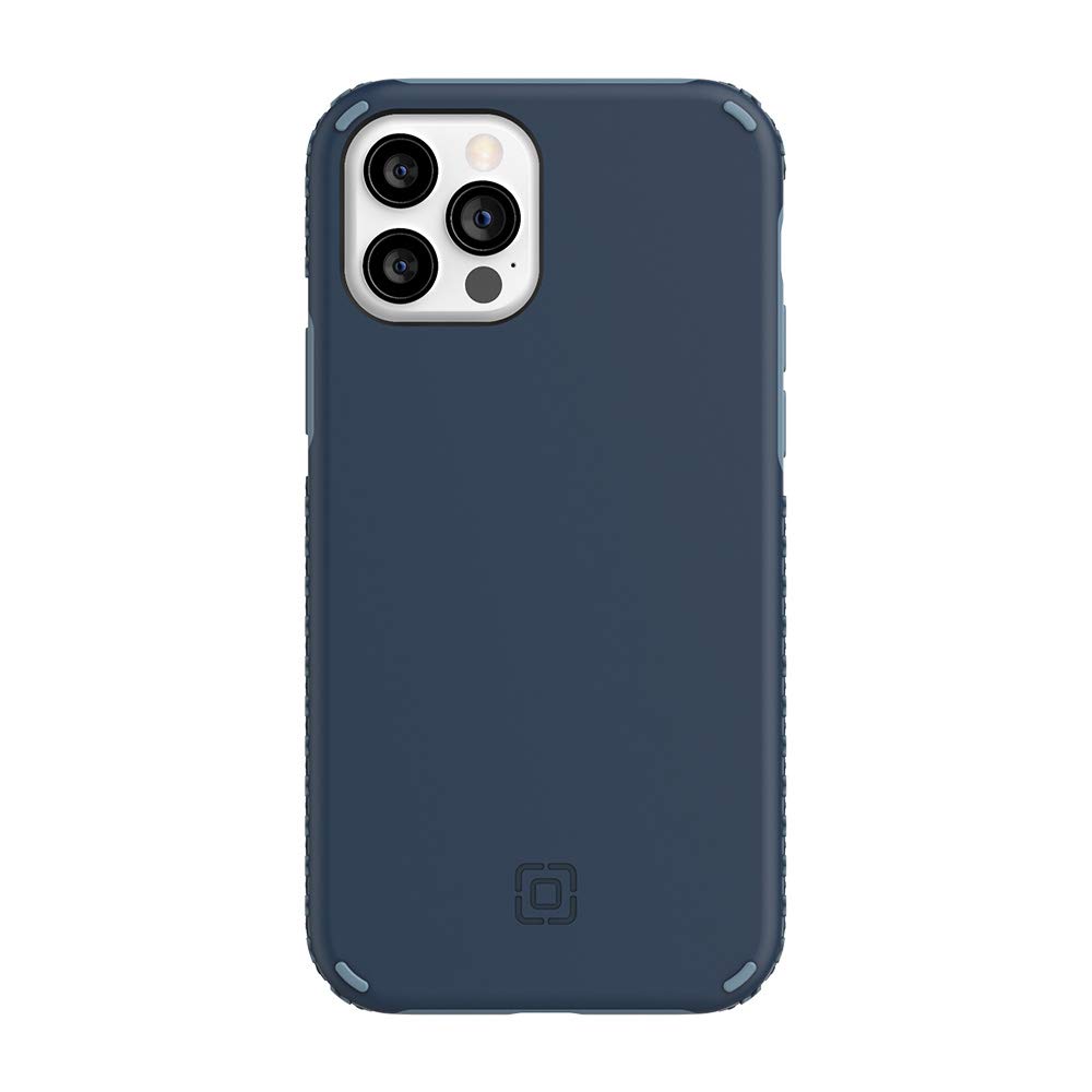 Incipio Grip Case Compatible with iPhone 12 & iPhone 12 Pro - Insignia Blue