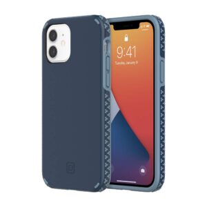 Incipio Grip Case Compatible with iPhone 12 & iPhone 12 Pro - Insignia Blue