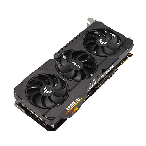 ASUS TUF Gaming NVIDIA GeForce RTX 3090 OC Edition Graphics Card- PCIe 4.0, 24GB GDDR6X, HDMI 2.1, DisplayPort 1.4a, Dual Ball Fan Bearings