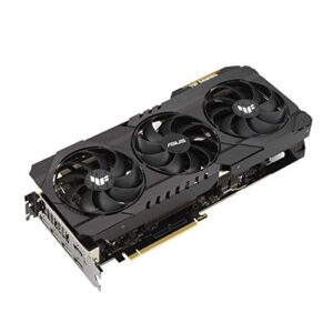 ASUS TUF Gaming NVIDIA GeForce RTX 3090 OC Edition Graphics Card- PCIe 4.0, 24GB GDDR6X, HDMI 2.1, DisplayPort 1.4a, Dual Ball Fan Bearings