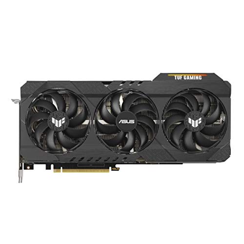 ASUS TUF Gaming NVIDIA GeForce RTX 3090 OC Edition Graphics Card- PCIe 4.0, 24GB GDDR6X, HDMI 2.1, DisplayPort 1.4a, Dual Ball Fan Bearings