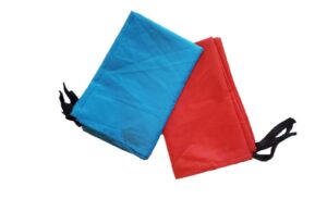 tote•a•fort toteafort extra blankets (blue/red 2-pack) for fort building kit for kids - ages 2 4 6 8 10 12+ - portable playhouse play tent fort - boy and girl indoor outdoor toy set - stem fort toy