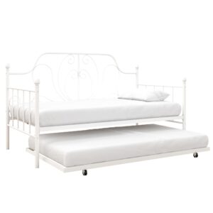 DHP Lucie Metal Twin Size Frame, Black Daybed