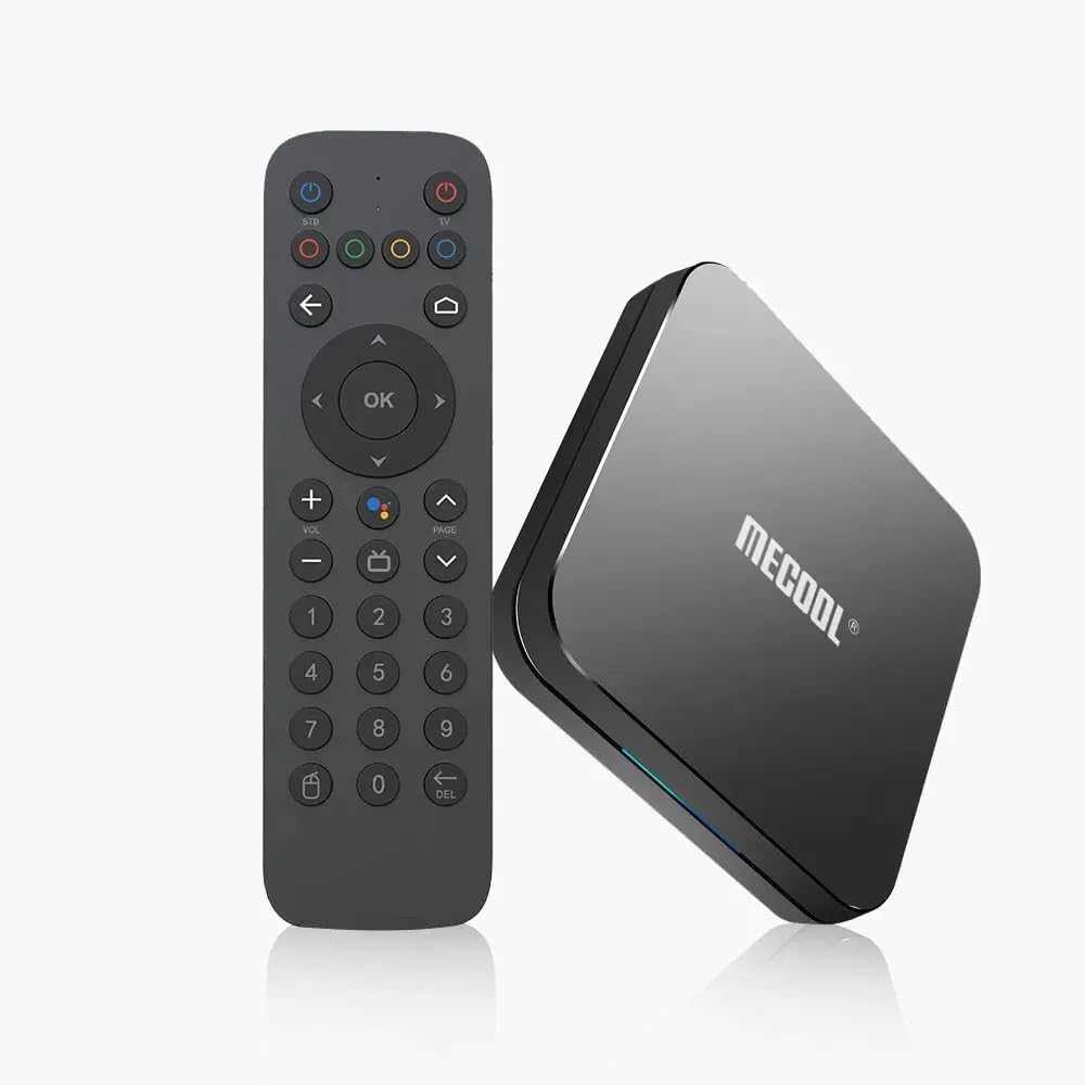 Google Certified MECOOL KM9 PRO The Real Android TV OS Android 10.0 4G RAM 32G ROM Dual WiFi 2.4G 5G Voice Remote Control