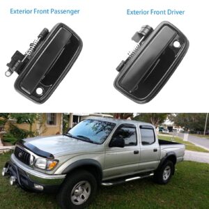 Exterior Outside Front Left Driver & Right Passenger Side Door Handle Replacement Fit for Toyota Tacoma 1995 1996 1997 1998 1999 2000 2001 2002 2003 2004 Replace OE# 6922035020 6921035020