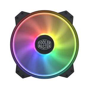 cooler master masterfan mf200r argb 200 mm addressable rgb fan,5v/3-pin,not work with 4-pin rgb or standard rgb+12v