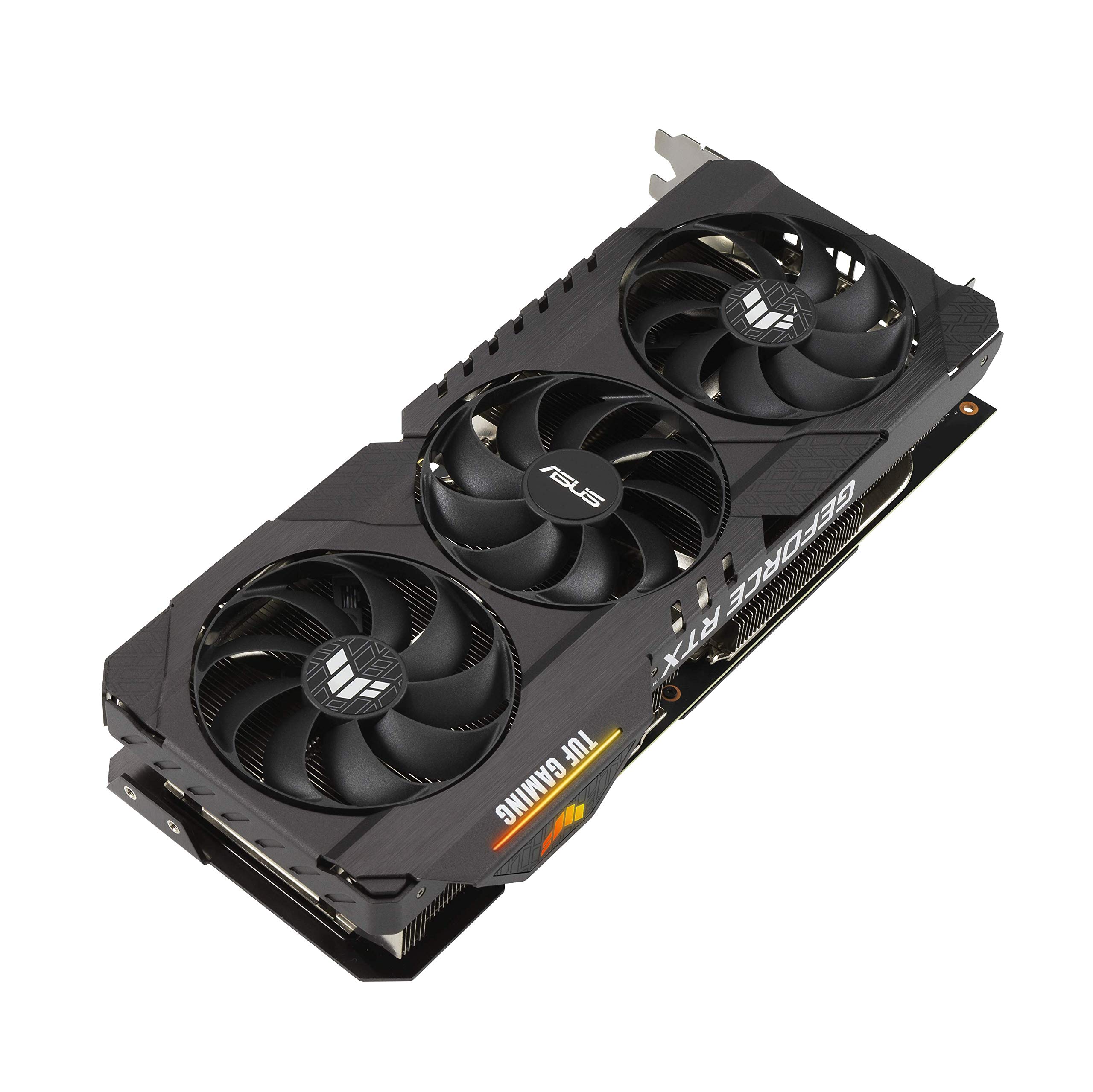 ASUS TUF Gaming NVIDIA GeForce RTX 3080 OC Edition Graphics Card- PCIe 4.0, 10GB GDDR6X, HDMI 2.1, DisplayPort 1.4a, Dual Ball Fan Bearings