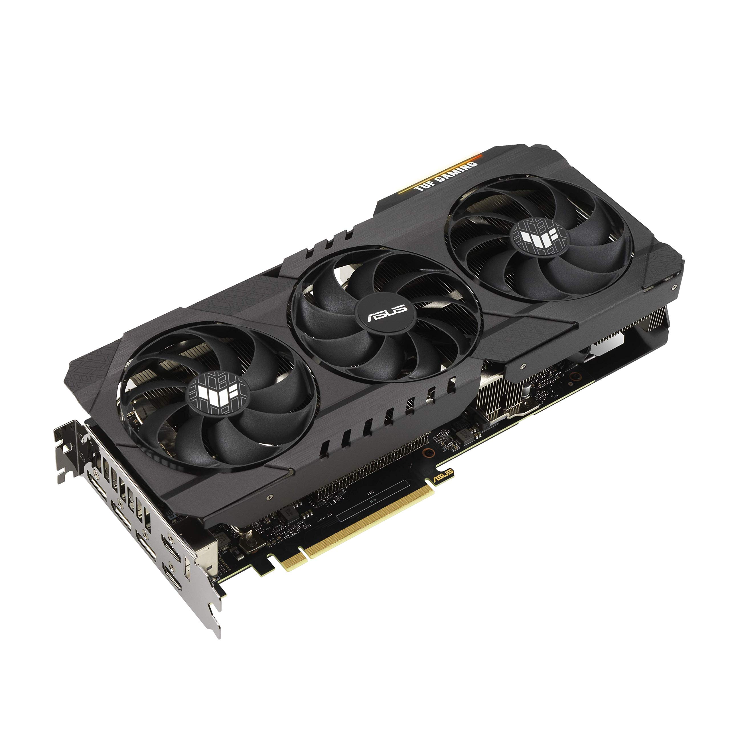 ASUS TUF Gaming NVIDIA GeForce RTX 3080 OC Edition Graphics Card- PCIe 4.0, 10GB GDDR6X, HDMI 2.1, DisplayPort 1.4a, Dual Ball Fan Bearings