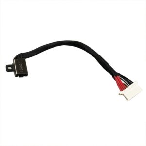 Zahara 9PIN DC in Power Jack Cable Plug in Charging Port Socket for Dell Inspiron 15 7591 7590 / Vostro 15 7590 / P83F P83F001 048JWV 48JWV（9cm/ 3.5inches）(not fit for Dell Inspiron 2-in-1 Series)