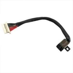 Zahara 9PIN DC in Power Jack Cable Plug in Charging Port Socket for Dell Inspiron 15 7591 7590 / Vostro 15 7590 / P83F P83F001 048JWV 48JWV（9cm/ 3.5inches）(not fit for Dell Inspiron 2-in-1 Series)