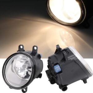 left & right fog light assembly compatible with toyota venza avalon camry corolla highlander matrix prius rav4 solara yaris, lexus gs350 hs250h lx570 rx350 rx450h 2006-2013 with h11 12v 55w bulbs