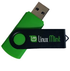 learn how to use linux, linux mint cinnamon 20 bootable 8gb usb flash drive - includes boot repair and install guide